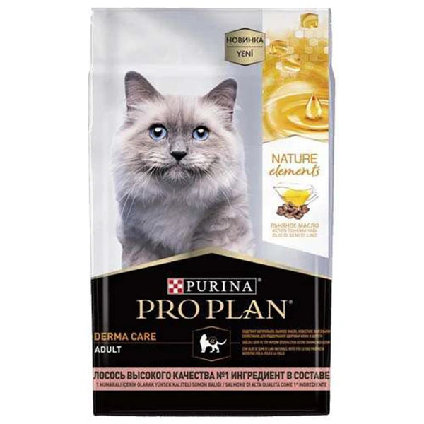 Pro Plan Nature Elements Keten Tohum ve Somonlu Kedi Maması
